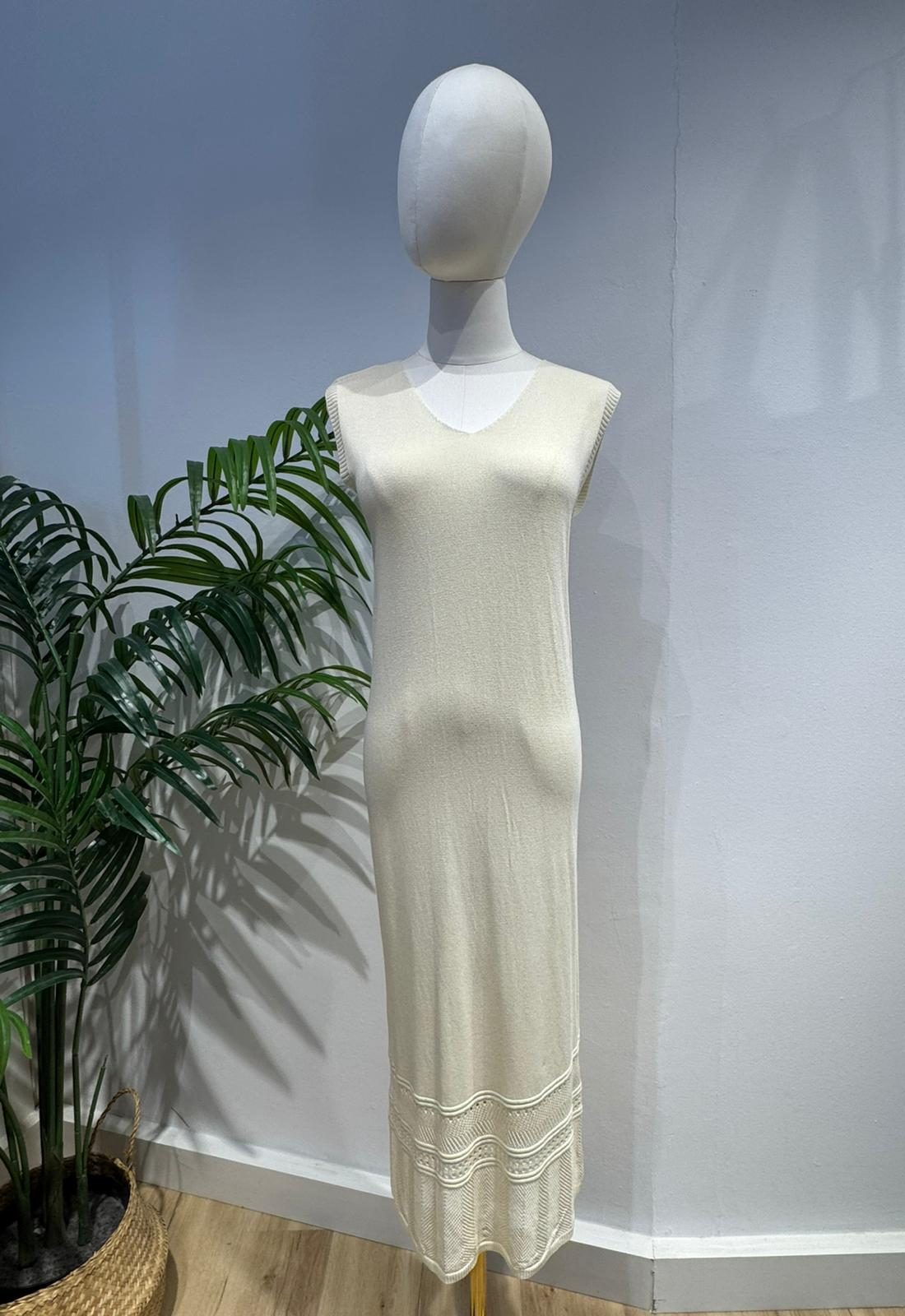 Vestido punto fino
