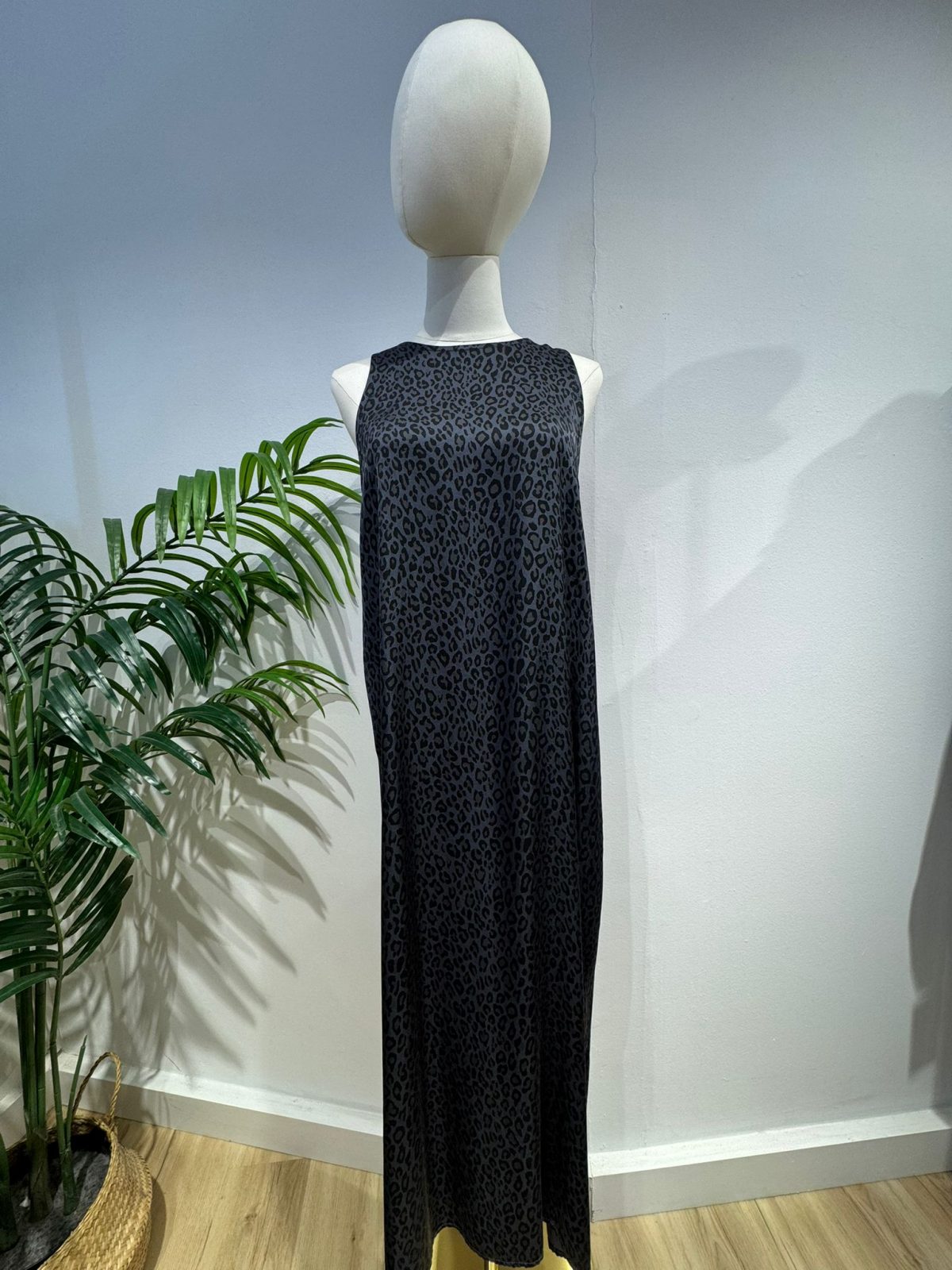 Vestido animal print