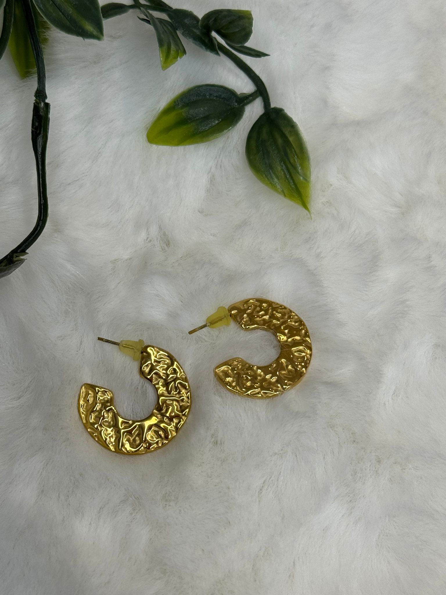 Pendientes acero textura