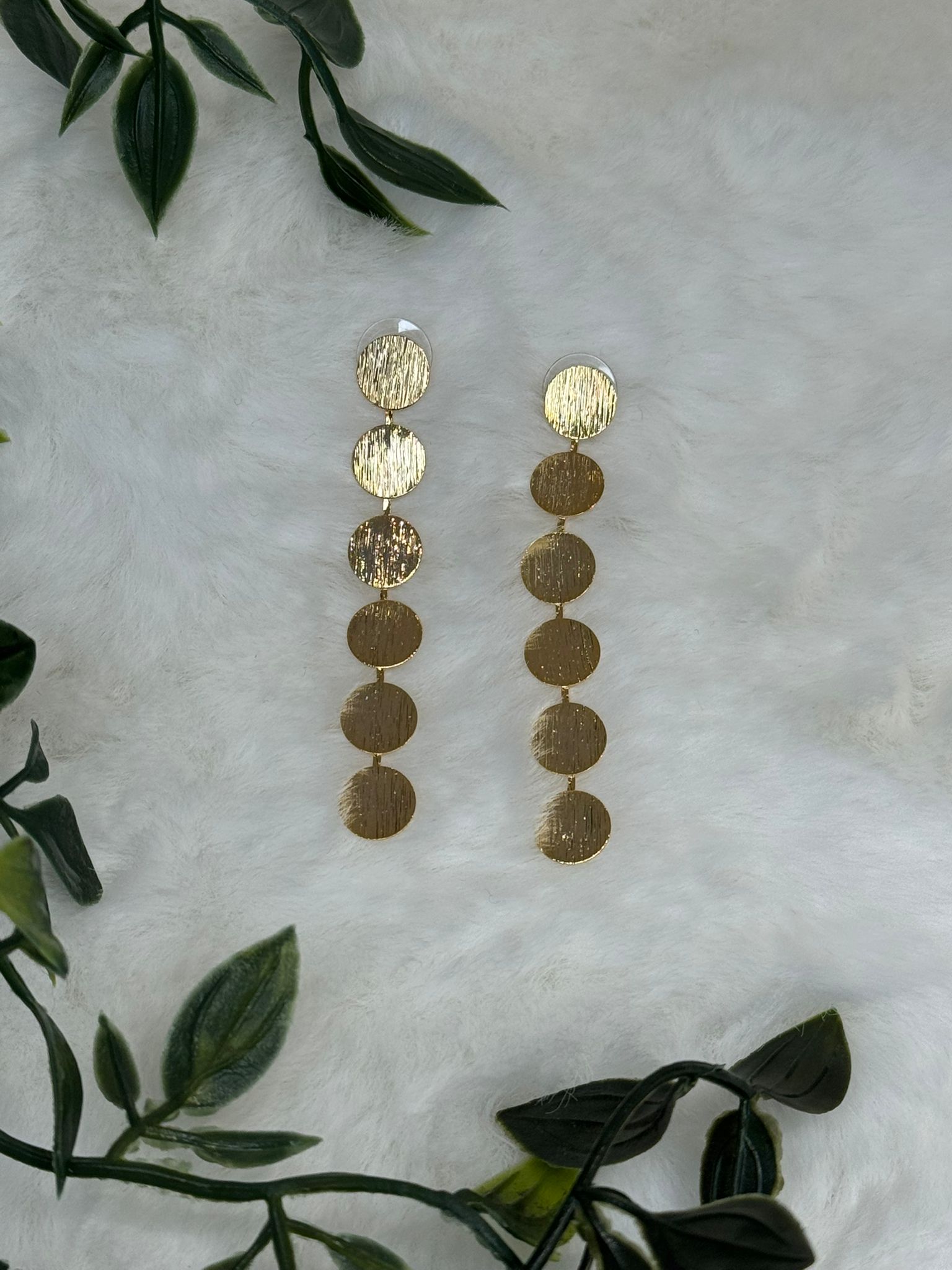 Pendiente acero círculos