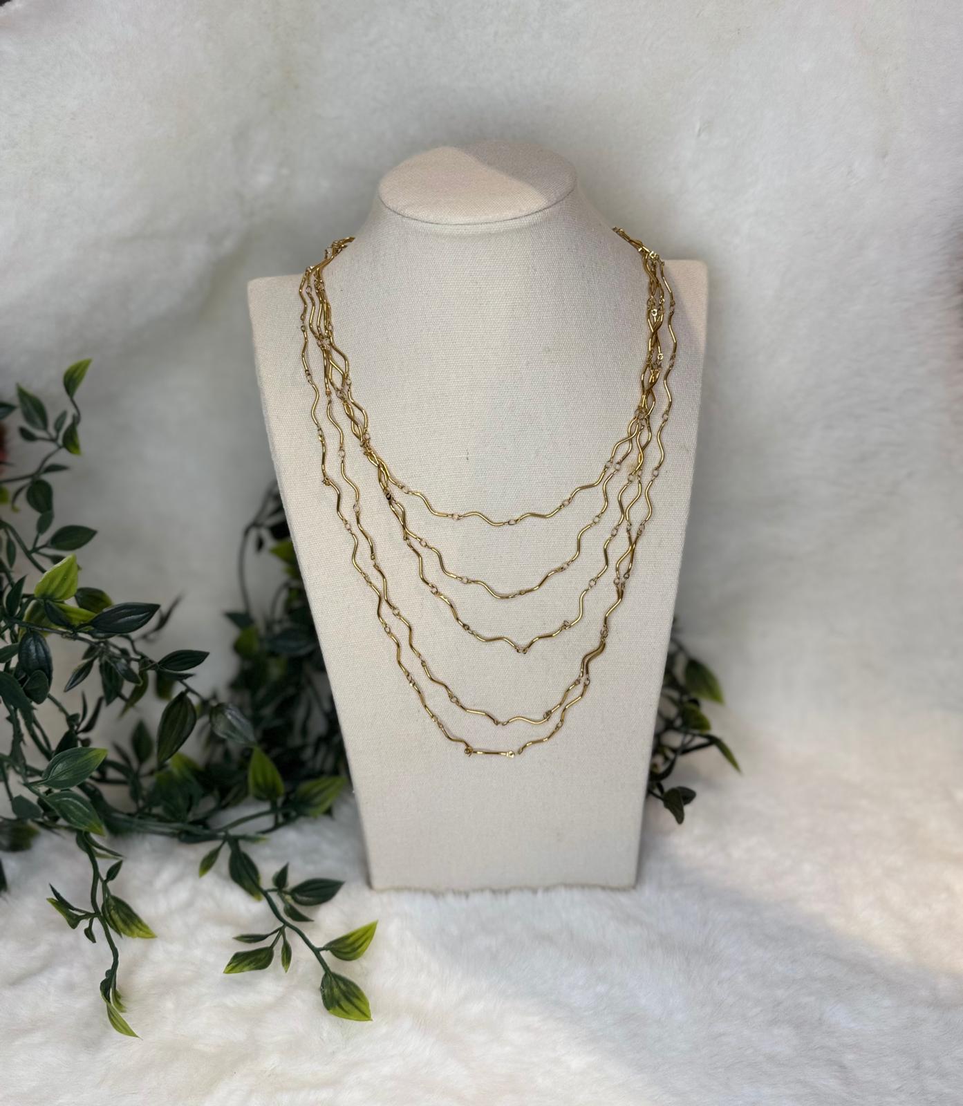 Collar cadena araña