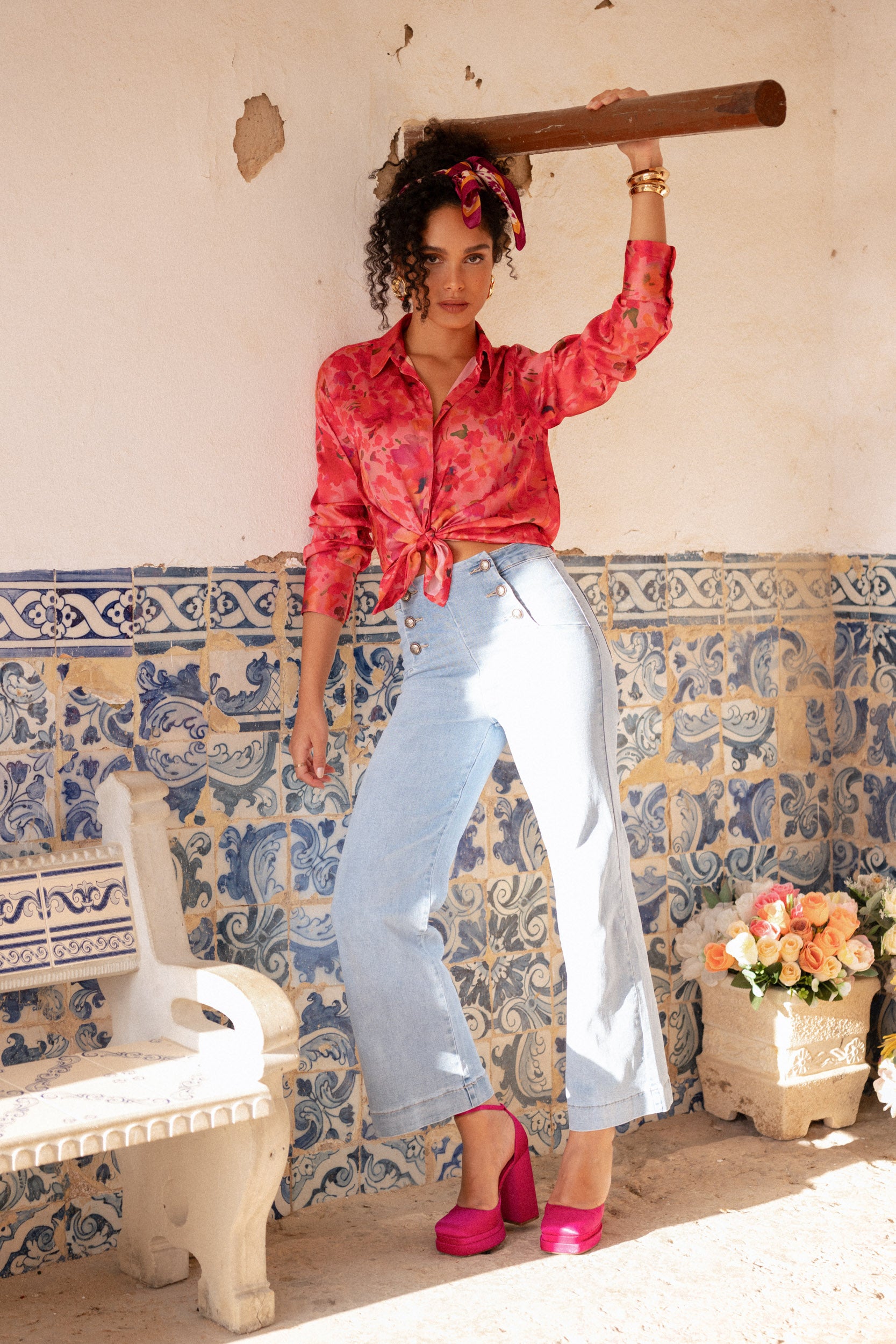 Pantalón Victorine clair