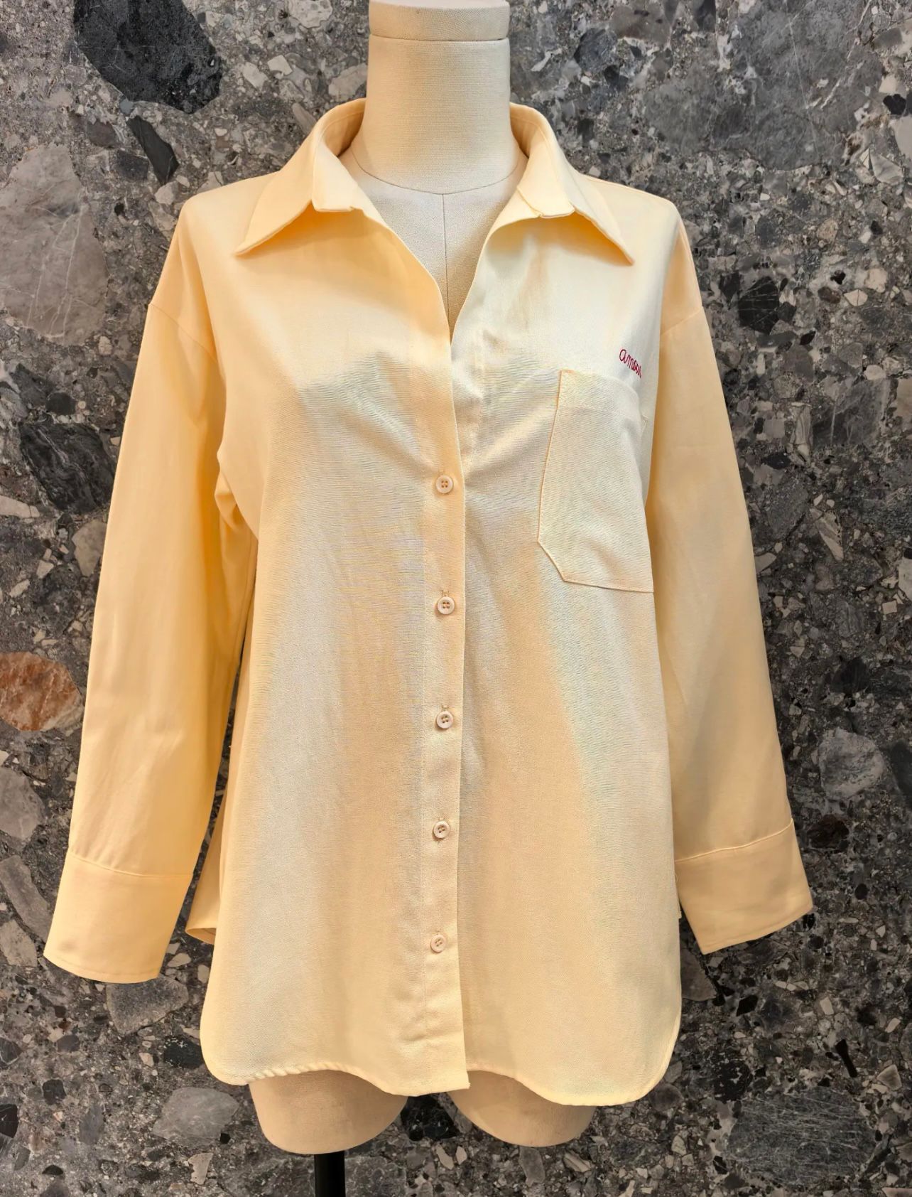 Camisa Amour amarilla