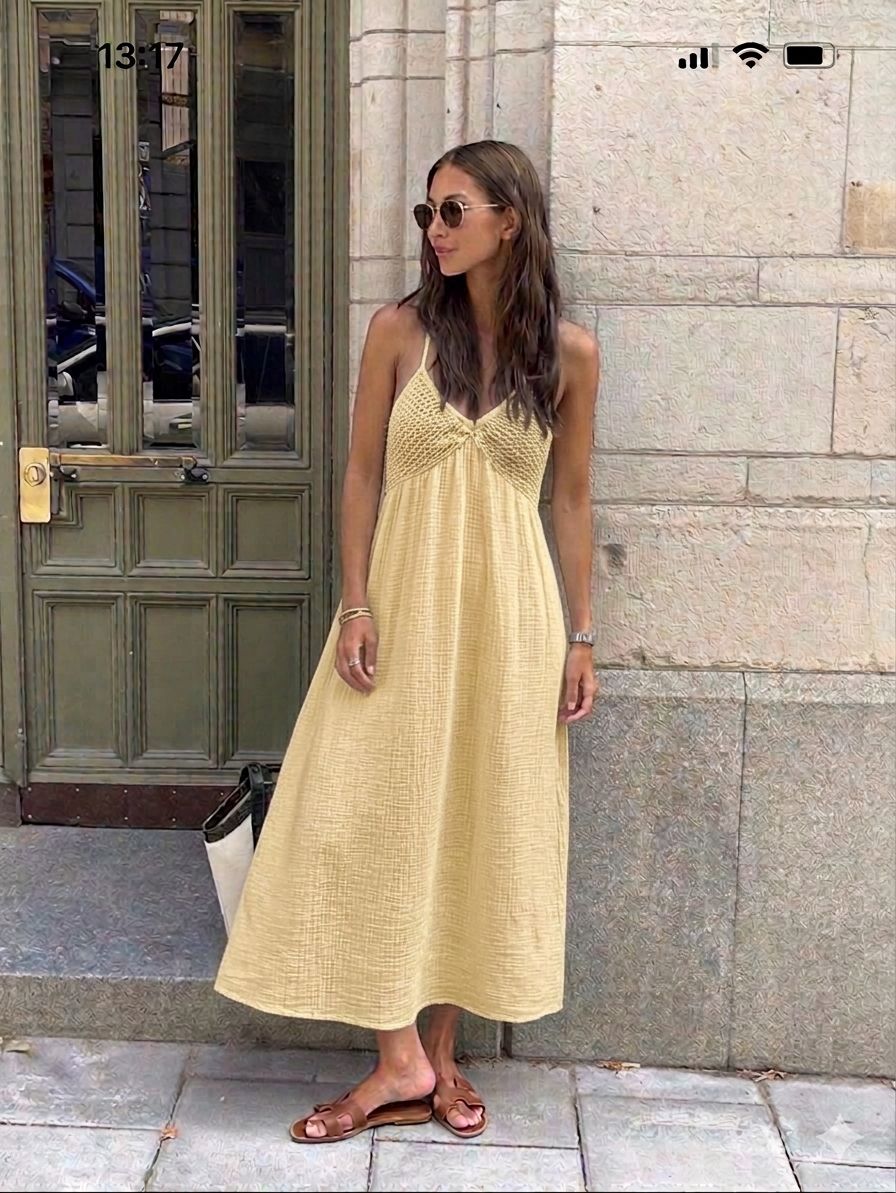 Vestido Midi "Grecian Breeze"