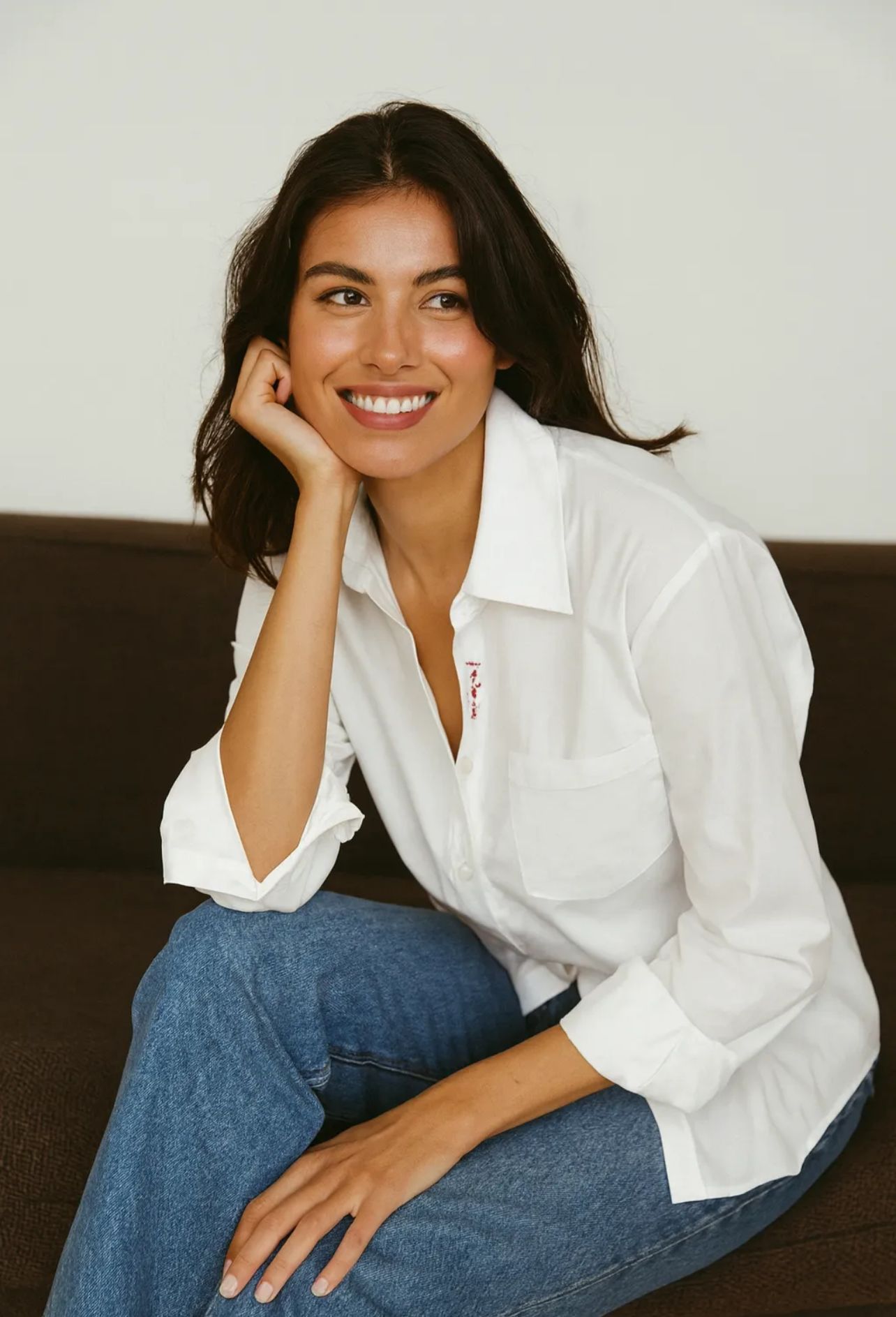 Camisa Amour  blanca