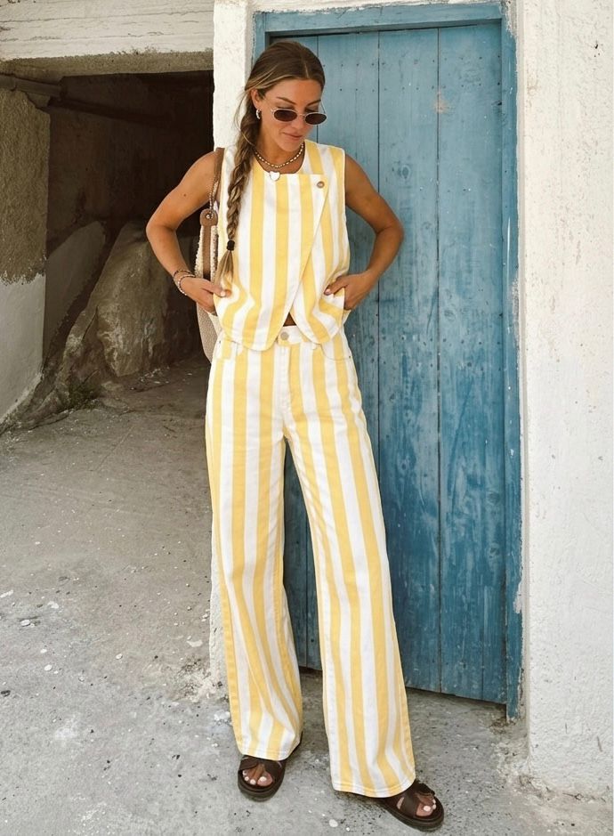 Conjunto Rayas Lemonade