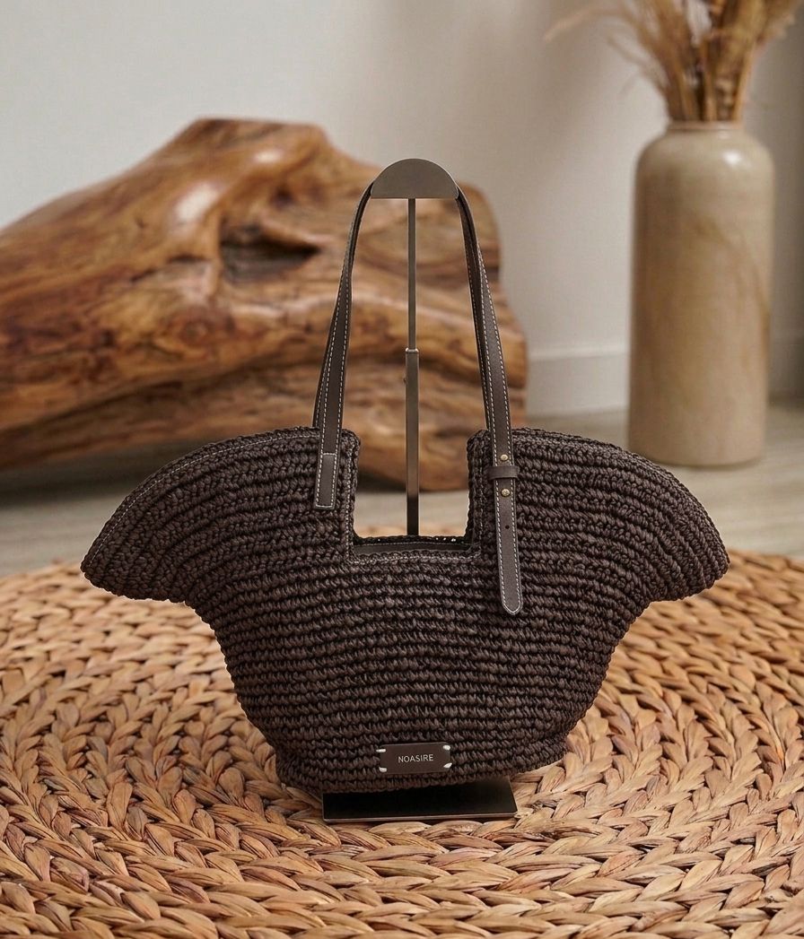 Bolso Esparto Chocolate
