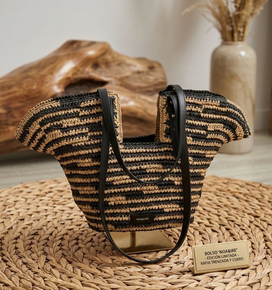 Bolso Esparto Bicolor