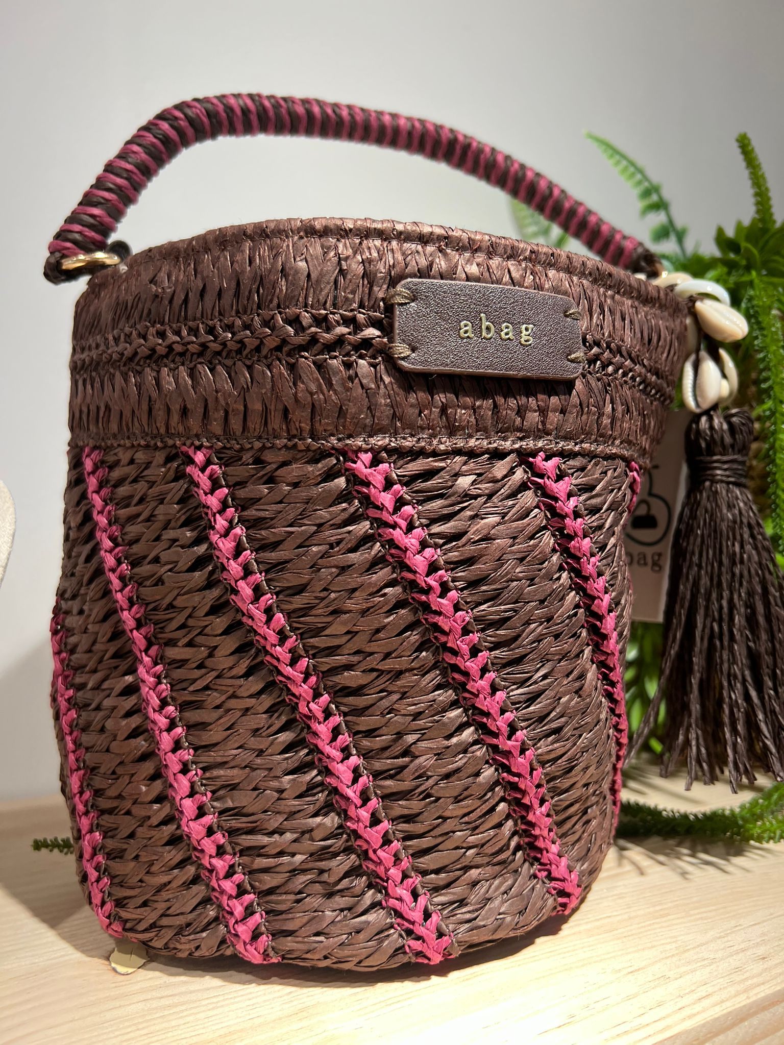bolso bicolor