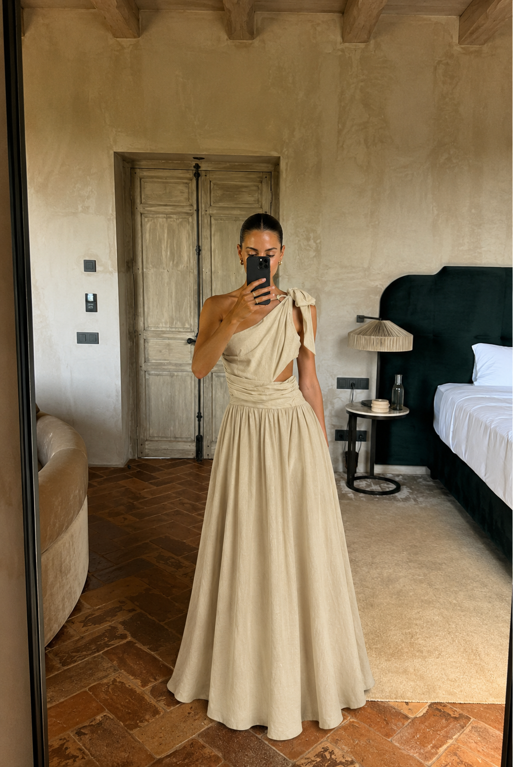 Vestido kai beige