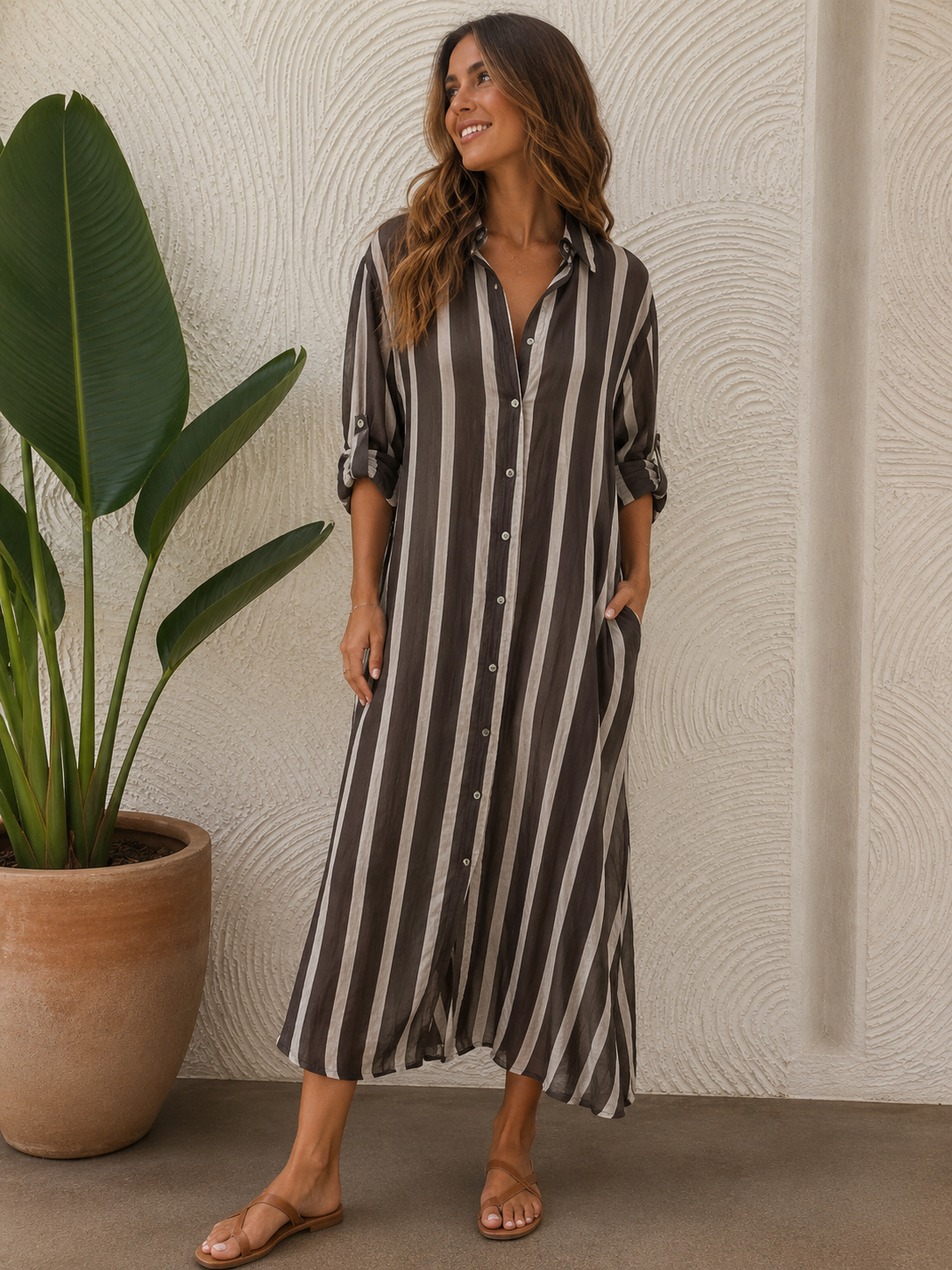 Vestido camisero